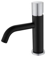 Смеситель STICK для умыв. низ. BLACK TOUCH CHROME