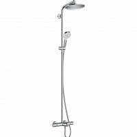 27320000 HG Crometta S 240 1jet, душевая система с термостатом для ванны