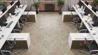 Alpine Floor LVT Карите Chevron 555×127×2,5 мм (1.974м2), 28шт (14А+14B)