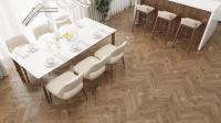 Alpine Floor LVT Гевуина Chevron 555×127×2,5 мм (1.974м2), 28шт (14А+14B)