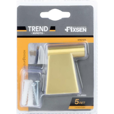 "TREND GOLD" Крючок одинарный FX-99005