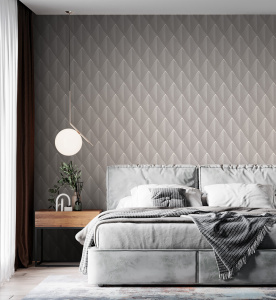 Обои Artique WallSecret Comfort, винил на флизелиновой основе, 1,06*10,05м, Серый мотив