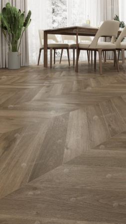 Alpine Floor LVT Дуб Насыщенный Chevron 555×127×2,5 мм (1.974м2), 28шт (14А+14B)