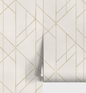 Обои WALLSECRET COMFORT  Винил на флизелиновой основе 1,06*10м, Белый мотив