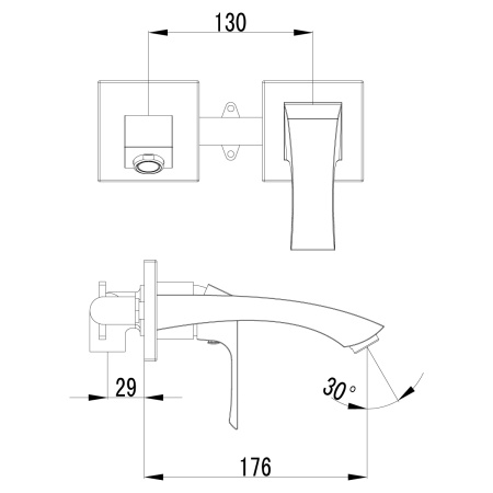 Смеситель Lemark Unit LM 4526C