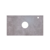 Ultra 80 столешница Grey серый (фаска)