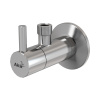 Угловой вентиль с фильтром 1/2" × 3/8", круглый