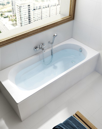 Акриловая прямоугольная ванна Genova N 1500 x 750 x 450
