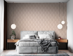 Обои Artique WallSecret Comfort, винил на флизелиновой основе, 1,06*10,05м, Бежевый, Серебро мотив