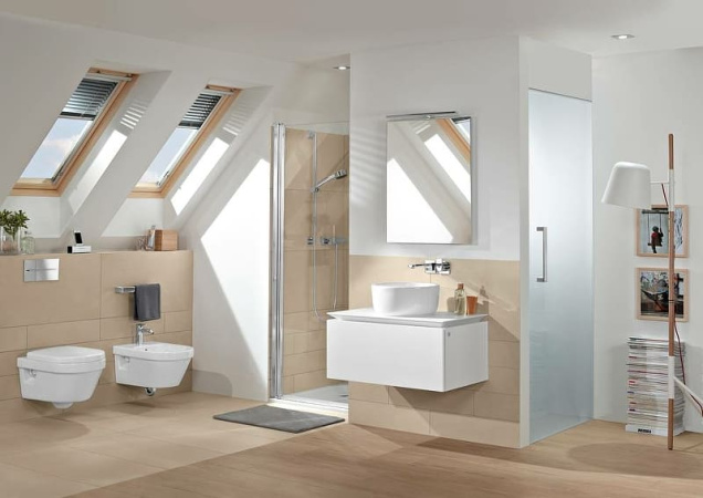 Унитаз, Villeroy&Boch, Architectura, традиционный (с закрытым смывным краем), тип установки-подвесной, ширина, мм-530, глубина, мм-370, высота, мм-325