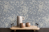 Обои Euro Decor Герда, винил на флизелиновой основе, 1,06*10,05м, Синий мотив
