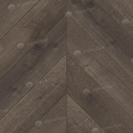 Alpine Floor LVT Дуб Антарес Chevron 555×127×2,5 мм (1.974м2), 28шт (14А+14B)