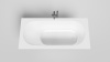 ORNELLA KIT 176x80 Встраиваемая ванна с овальной чашей, регулируемые ножки, донный клапан Up&Down белый, сифон, интегр. слив-перелив, S-Sense, матовый