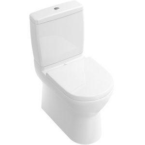 Унитаз, Villeroy&Boch, O'Novo, традиционный (с закрытым смывным краем), тип установки-напольный, ширина, мм-360, глубина, мм-650, высота, мм-400, форм