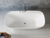 Акриловая ванна FAMILY FINE 1700х780мм акриловая, слив-перелив, белый Gloss Finish 
