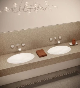 Раковина, Villeroy&Boch, Evana, ширина, мм-615, глубина, мм-415, высота, мм-215, тип установки-встраиваемый под столешницу, отверстия для смесителя-от