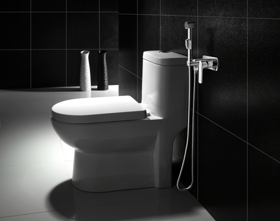 Гигиенический душ со смесителем Lemark Plus Grace LM1519C Хром
