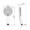 Душевая лейка Iddis Optima Home OPH3F0Bi18