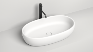 Раковина Salini LUCE 700х400х155 S-Stone, матовый 110721M