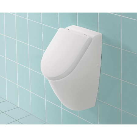 Писсуар, Villeroy&Boch, тип установки-подвесной, ширина, мм-285, глубина, мм-315, высота, мм-535, подвод воды-скрытый, сифон-необходимо заказать, мате