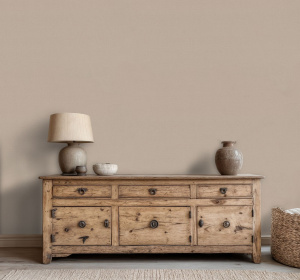 Обои Euro Decor Герда, винил на флизелиновой основе, 1,06*10,05м, Бежевый однотон