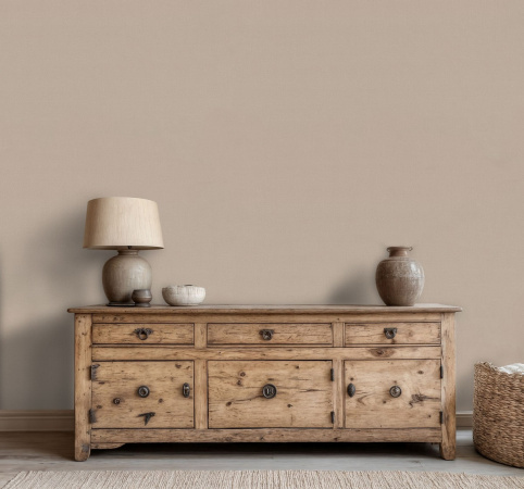 Обои Euro Decor Герда, винил на флизелиновой основе, 1,06*10,05м, Бежевый однотон