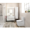 INSPIRA IN-WASH In-Wash® - Приставной напольный унитаз-биде с двойным выпуском. Требуется подключение к сети.