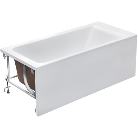 Акриловая прямоугольная ванна  EASY 1700 x 750 x 450 без монтаж набора, без панели