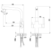Смеситель Lemark Comfort LM3060C для кухни