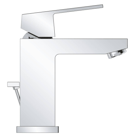 23127000 GROHE Eurocube Смеситель для раковины, с д/к