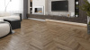 Alpine Floor LVT Макадамия Chevron 555×127×2,5 мм (1.974м2), 28шт (14А+14B)