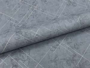 Обои Erismann Lines, винил на флизелиновой основе, 1,06*10,05м, Серый/Графитовый мотив