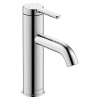 Duravit Смеситель для раковины С.1, однорычажный, керамический картридж, на раковину, высота 201, вынос излива 133, неподвижный, гибкая подводка, 