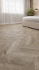 Alpine Floor LVT Дуб Натуральный Отбеленный Chevron 555×127×2,5 мм (1.974м2), 28шт (14А+14B)