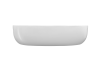 Раковина Kerald 600*415*140 мм накладная, белый 