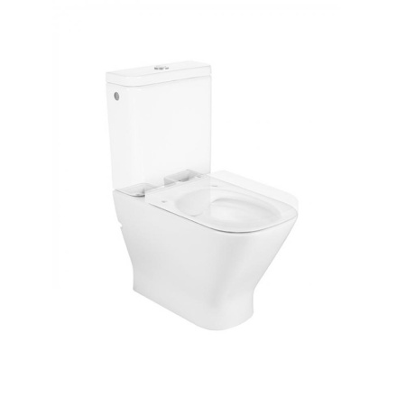 Низ к унитазу GAP CLEAN RIM горизонтальный выпуск без сиденья 7.8014.7.200.1