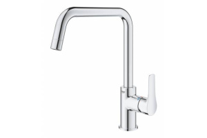 30567000 GROHE Eurosmart 2021 Смеситель для кухонной мойки, U-образный высокий излив,цвет Хром