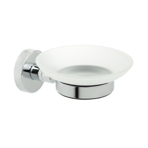 "COMFORT CHROME" Мыльница стекло хром FX-85008