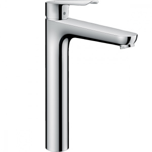 71162000 Hansgrohe Logis E Смеситель для раковины 230, однорычажный c донным клапаном, хром