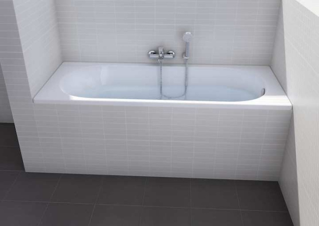 Акриловая прямоугольная ванна Genova N 1600 x 700 x 450