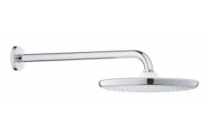 26668000 GROHE Tempesta 250 Верхний душ 250, круглый c душевым кронштейном 380мм, хром