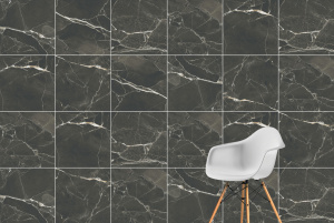 Керамогранит K947790R SilkMarble Порто Неро Матовый R9 60*60 (снято с произ-ва) 
