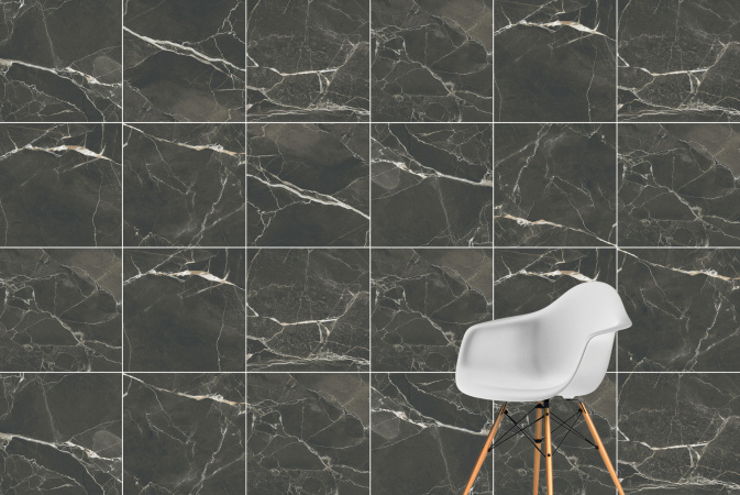 Керамогранит K947790R SilkMarble Порто Неро Матовый R9 60*60 (снято с произ-ва) 