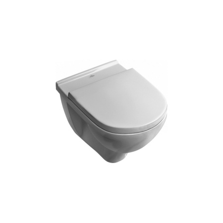 Сиденье для унитаза, Villeroy&Boch, O'Novo, с крышкой, ширина, мм-360, глубина, мм-540, высота, мм-30, тип шарниров-SoftClose, Quick Release, материал
