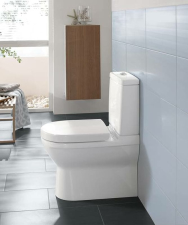 Унитаз, Villeroy&Boch, O'Novo, традиционный (с закрытым смывным краем), тип установки-напольный, ширина, мм-360, глубина, мм-650, высота, мм-400, форм