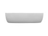 Раковина Kerald 610*400*145 мм накладная, белый 