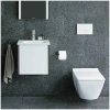 Унитаз, Duravit, Viu, безободковый (с открытым смывным краем), тип установки-подвесной, ширина, мм-370, глубина, мм-570, высота, мм-360, форма чаши-пр
