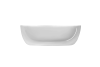 Раковина Kerald 490*395*150 мм накладная, белый 