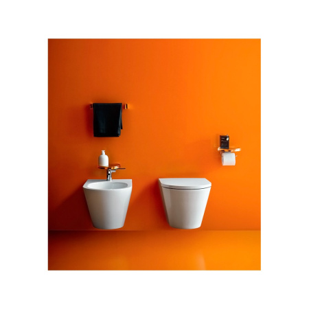 KARTELL Крышка/сиденье съемное микр-т /44,3х37,6х0,3/ (бел)