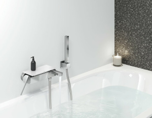 33553003 Смеситель для ванны GROHE Plus, настенный монтаж, 1/2″ 